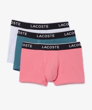 LACOSTE Mens/ブランドネームデザイン3パックボクサーパンツ/505170851