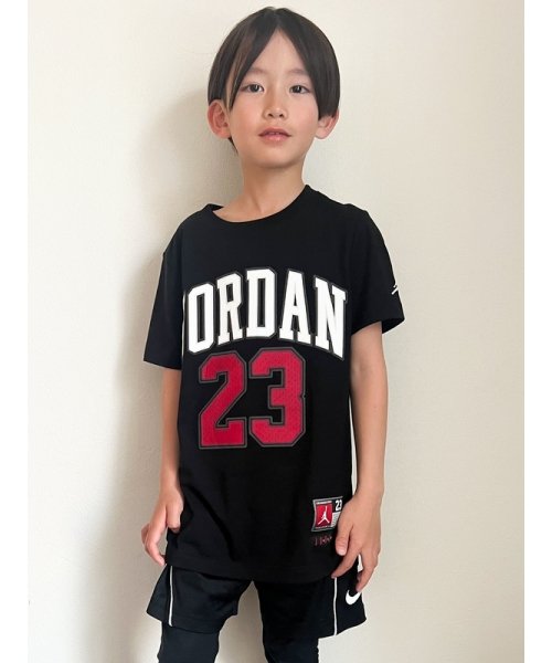 Jordan(ジョーダン)/ジュニア(128－170cm) Tシャツ JORDAN(ジョーダン) JDB SHORT SLEEVE GRAPHIC TEE/BLACK