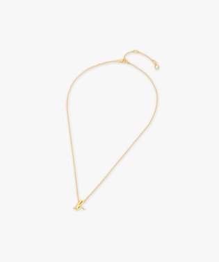 agnes b. FEMME/H925 NECKLACE ICONIC ITALIC B ネックレス/505813071