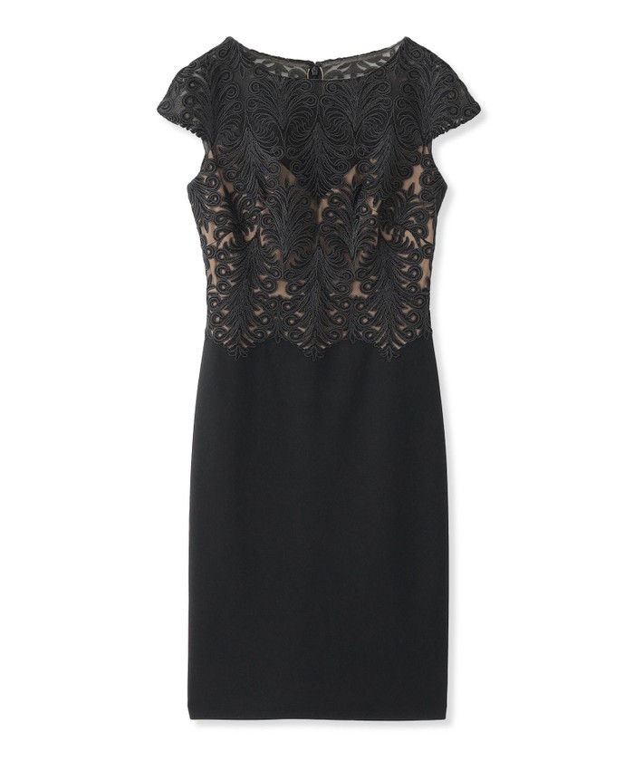 TADASHI SHOJI】ボートネックドレス《WEB＆EPOCA THE S