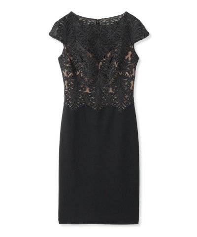 【TADASHI SHOJI】キャップスリーブタイトドレス《WEB＆EPOCA