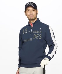 le coq sportif GOLF (ルコックスポルティフ（ゴルフ）)/ヘランカニットカットソー/ネイビー