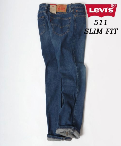 marukawa shonan(marukawa shonan)/【Levi's/リーバイス】511/デニムパンツ スリムフィット ストレッチ ジーンズ 04511－5485/5447/1163/ダークビンテージ