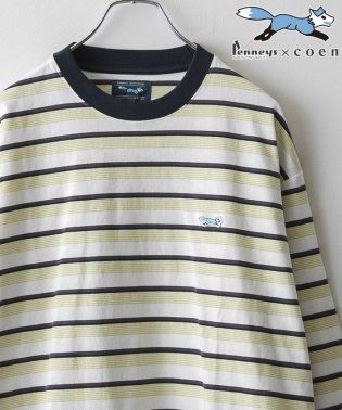 coen/PENNEYS（ぺニーズ）別注マルチボーダーロングスリーブTシャツ/505878155