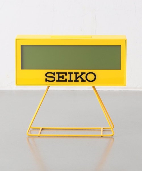 UNITED ARROWS(ユナイテッドアローズ)/＜SEIKO＞SPORTS タイマー クロック M/YELLOW