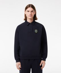 LACOSTE Mens(ラコステ　メンズ)/ダブルフェイス鹿の子地ポロスウェット/ダークネイビー