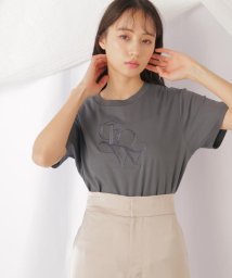 JILL by JILL STUART(ジル バイ ジル スチュアート)/Glow with shade Tシャツ/チャコールグレー1