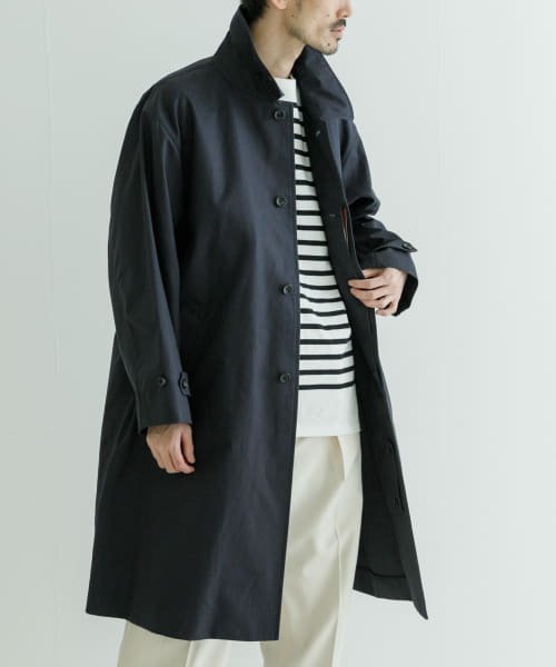 URBAN RESEARCH(アーバンリサーチ)/『撥水』VENTILE BAL COLLAR COAT/NAVY