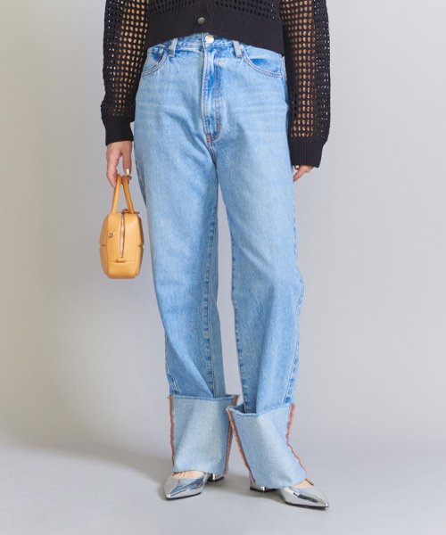 【別注】＜NEEDBY heritage＞CLAIRE ロールアップストレートデニムパンツ CLAIRE