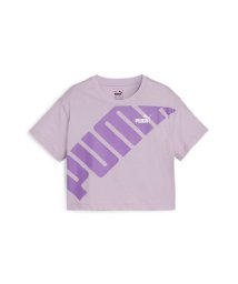 PUMA(PUMA)/キッズ ガールズ プーマ パワー クロップド 半袖 Tシャツ 120－160cm/GRAPEMIST