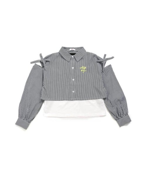 ALGY(アルジー)/UVカットタンタケシャツ＆Tセット/ブラック
