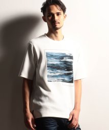 NICOLE CLUB FOR MEN/【RIELABO】グラフィックプリントクルーネックＴシャツ/505795660