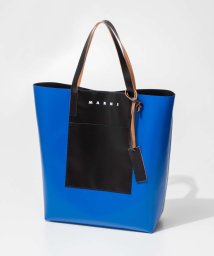 MARNI(マルニ)/マルニ MARNI SHMQ0044A0 P5769 トートバッグ SHOPPING N/S W/POCKET メンズ レディース バッグ/ブルー