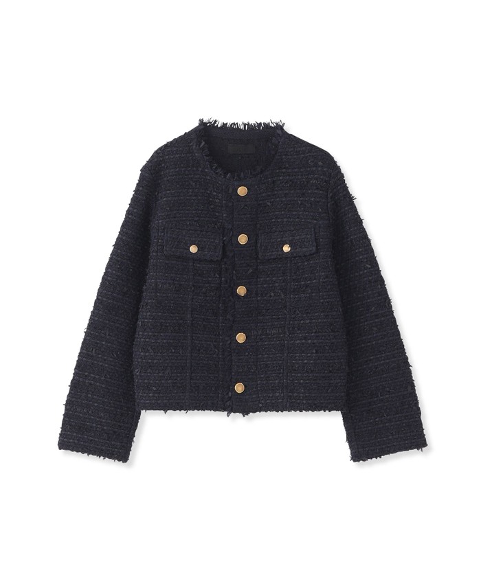 COOHEM ツイードジャケット COOHEM ARCHIVE_VELVET TWEED JACKET 〈MEN〉 - Yonetomi STORE