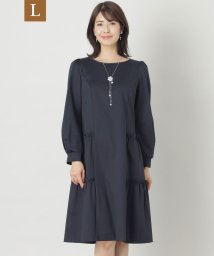 TO BE CHIC(L SIZE)/【L】コットンポンチ ワンピース/505894459