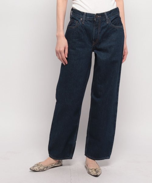 LEVI’S OUTLET(リーバイスアウトレット)/WELLTHREAD(R) BAGGY DAD ダークインディゴ MY GARDEN/ダークインディゴ