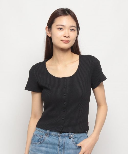 LEVI’S OUTLET(リーバイスアウトレット)/SS RACH TOP CAVIAR/ブラック