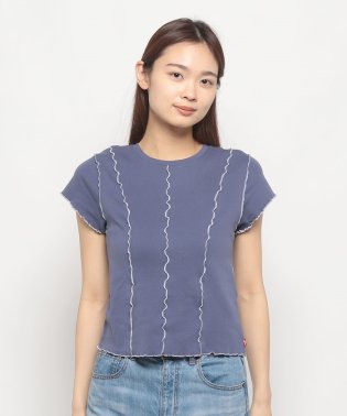 LEVI’S OUTLET/INSIDE OUT Tシャツ ブルー CROWN BLUE/505897214