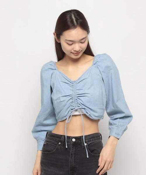 LEVI’S OUTLET(リーバイスアウトレット)/DIANA ブラウス ミディアムインディゴ GOOD GRADES/ミディアムインディゴ