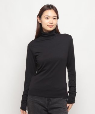 LEVI’S OUTLET/RUSCHED TURTLENECK CAVIAR/505897228