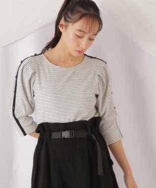 JILL by JILL STUART/釦ディテールパワショルトップス/505907938