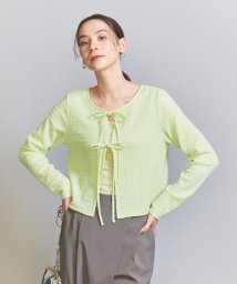 BEAUTY&YOUTH UNITED ARROWS(ビューティーアンドユース　ユナイテッドアローズ)/シャーリング トップス －2WAY－/LIME