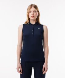 LACOSTESPORTS LADYS(ラコステスポーツ　レディース)/ウルトラドライノースリーブゴルフポロシャツ/ネイビー