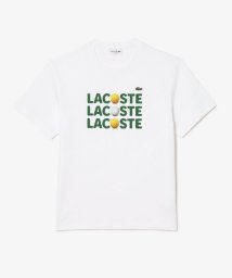 LACOSTE Mens/ボールグラフィックプリントTシャツ/505909835