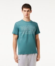 LACOSTESPORTS MENS(ラコステスポーツ　メンズ)/ネーム＆ワニロゴグラフィックドライTシャツ/エメラルド