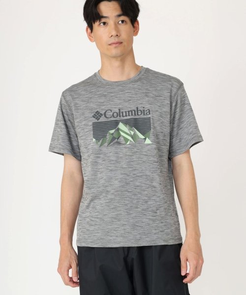 Columbia(コロンビア)/ゼロルール M グラフィック ショートスリーブシャツ/グレー 