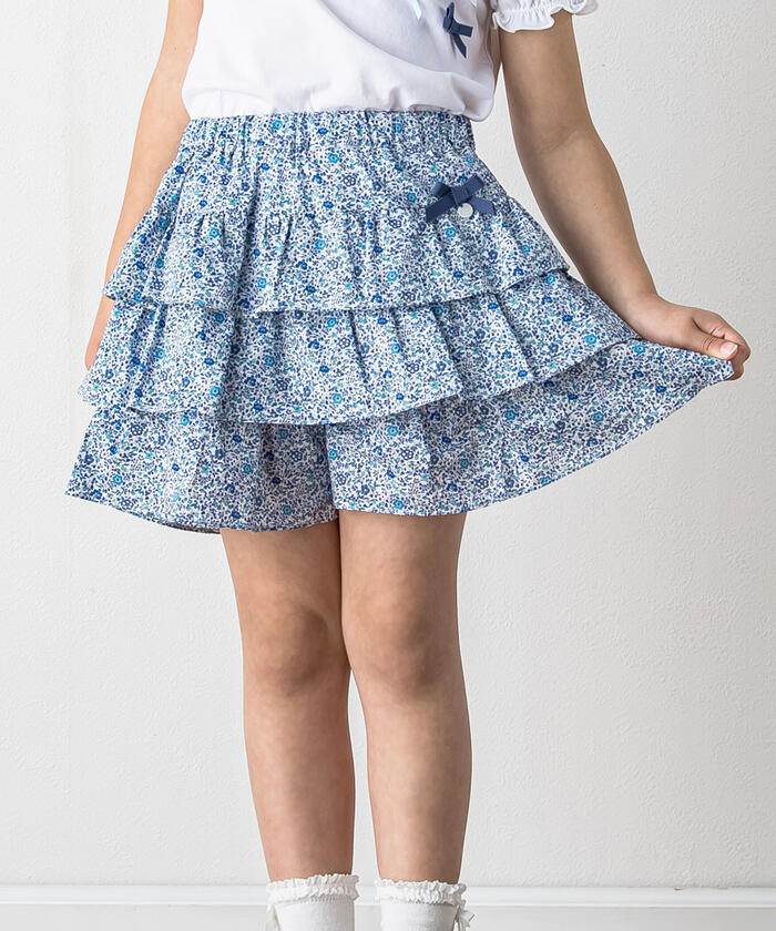 日本製】【お揃い】リバティ(Katie&Millie)タナローンキュロットパン  