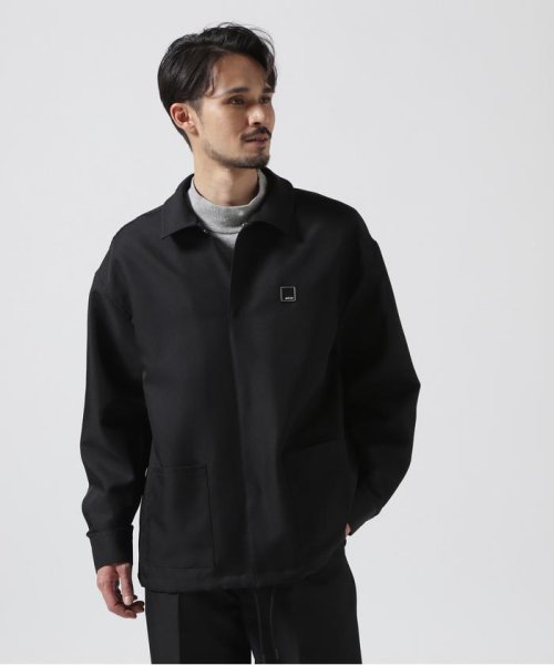 B'2nd(ビーセカンド)/ON THE TURF(オン ザ ターフ)coach shirt jacket/ブラック