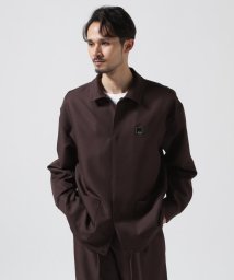 B'2nd(ビーセカンド)/ON THE TURF(オン ザ ターフ)coach shirt jacket/ブラウン