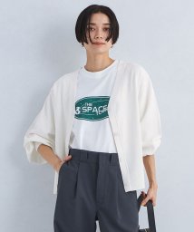 green label relaxing(グリーンレーベルリラクシング)/【WEB限定】サマー コンシャス スリーブ ニット カーディガン －ウォッシャブル・接触冷感・UVカット－/WHITE