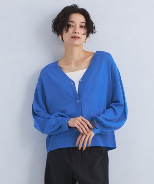 green label relaxing/【WEB限定】サマー コンシャス スリーブ ニット カーディガン －ウォッシャブル・接触冷感・UVカット－/505910188