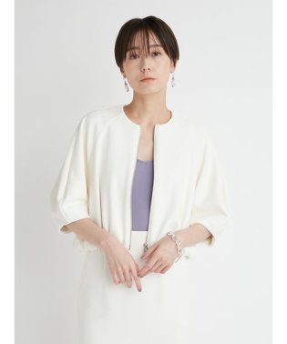 emmi atelier/【emmi atelier】ecoダンボールノーカラーブルゾン/505910412