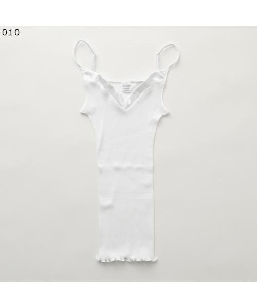 Oscalito キャミソール 16130 サテントリム リブ Oscalito キャミソール サテントリム