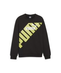 PUMA(プーマ)/キッズ ボーイズ プーマ パワー グラフィック クルー スウェット 120－160cm/PUMABLACK