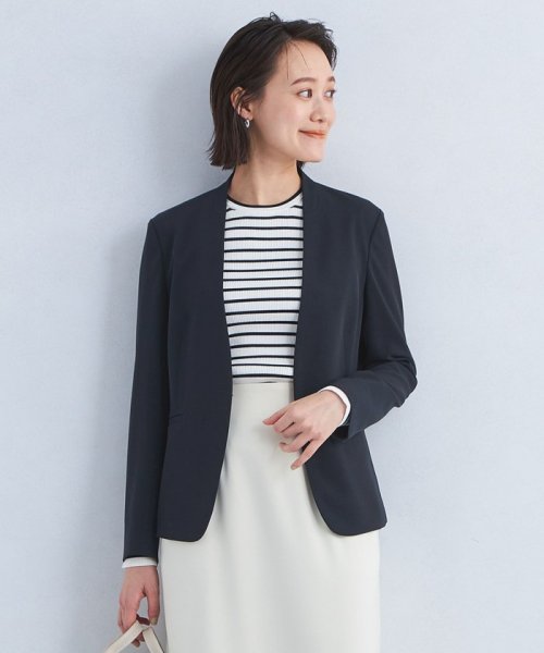 サラフール ノーラペル ジャケット ◇No06◇ W58 着用サイズ：M 防シワ B77 H88 B80 H86