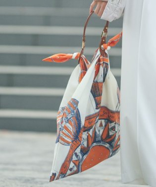 NIJYUSANKU/【CLASSY.6月号掲載/Oggi4月号掲載】オリジナル スカーフ バッグ/505911273