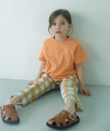 green label relaxing （Kids）/【WEB限定】天竺 切り替え Tシャツ 100cm－130cm/505875241