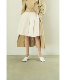 CLANE(クラネ)/WIDE SHORT PANTS/IVORY