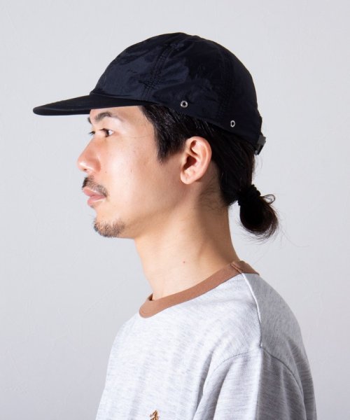 GLOSTER(GLOSTER)/【halo Commodity/ハロ コモディティー】Salt Path Cap ナイロンキャップ/ブラック