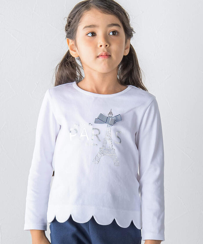 べべ トップス120 べべ トップス120 キッズ 120㎝ スラップスリップ トップス 長袖