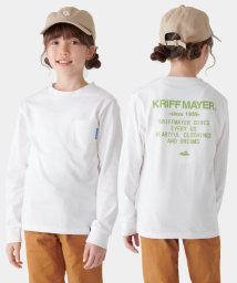KRIFF MAYER(クリフ メイヤー)/楽LUCK TEE（ロゴ） (130~170cm)/オフホワイト