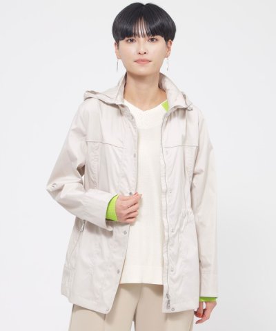 【はっ水】【花粉対策】【ウォッシャブル】ポランタフタブルゾン