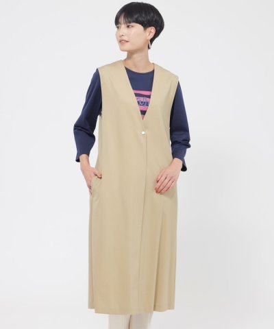 【ウォッシャブル】ハイゲージコンパクトジャージージャンパースカート
