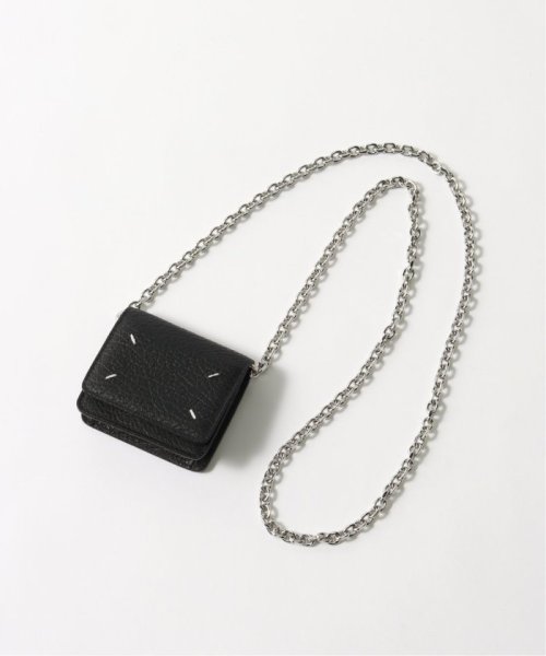 EDIFICE(エディフィス)/【MAISON MARGIELA / メゾン マルジェラ】Small Chain Wallet/ブラック