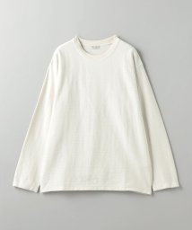 BEAUTY&YOUTH UNITED ARROWS(ビューティーアンドユース　ユナイテッドアローズ)/アイレット ボーダー クルーネック カットソー/OFFWHITE