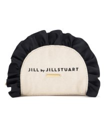 JILL by JILL STUART(ジル バイ ジル スチュアート)/◇ラウンドフリルポーチ/ブラック